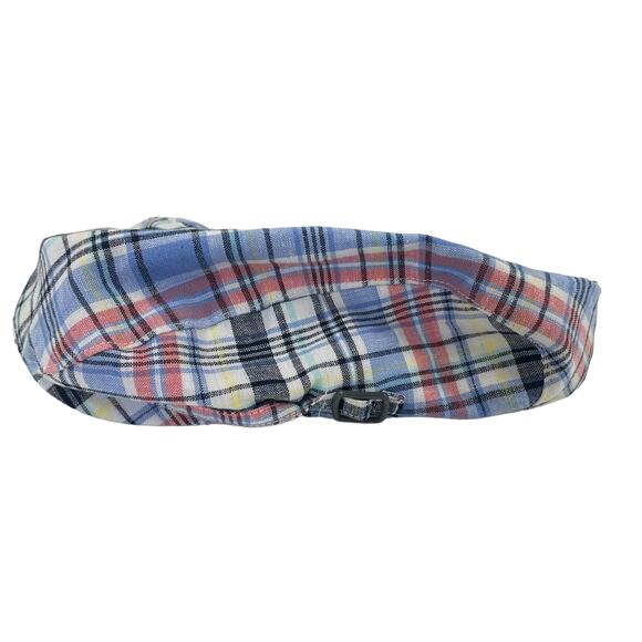 Janie and Jack Multicolor Plaid Newsboy Cap Boy's 6-8 - Picture 5 of 8
